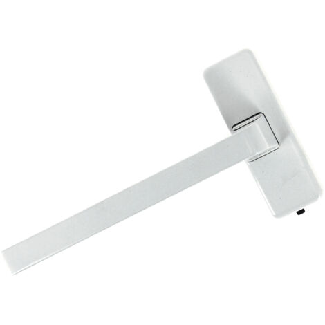 Ferco – Poignée de porte-fenêtre ergonomique blanche – Mécanisme anti-enclenchement – Compatible ferrures GU 966-150 et 200 MZ – Installation rapide - K-12920-00-R-7