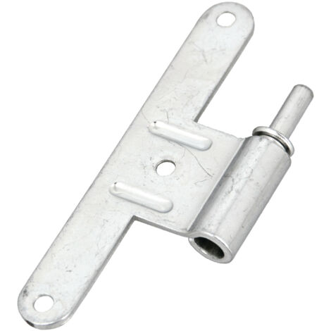 Lame mâle pour paumelle bois universelle forme en L finition droite acier zingué MERMIER M 789101