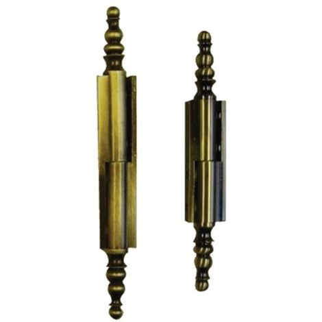 Charnière de meuble BROS CUB050S07XRX 50 mm hauteur, cuvette 10 mm laiton vieilli