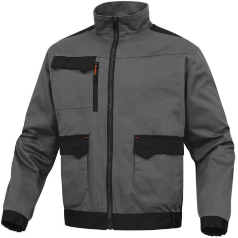 Veste de travail multipoches MACH2 V3 gris/orange TS - DELTA PLUS - M2VE3GOPT