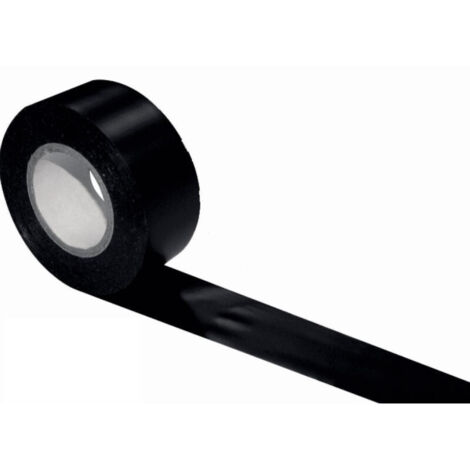 RUBAN ADHÉSIF PVC SOUPLE NOIR 50X25X013MM - RUBAFLEX - ARP2550