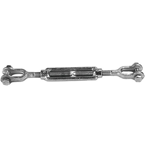 Tendeur à 2 chapes diamètre 8mm en acier zingué - CHAUBEYRE - 8200410