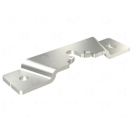 Mantion – Platine sur chant SAF – Coulisse pour tiroir aluminium – Finition haut de gamme – 13036