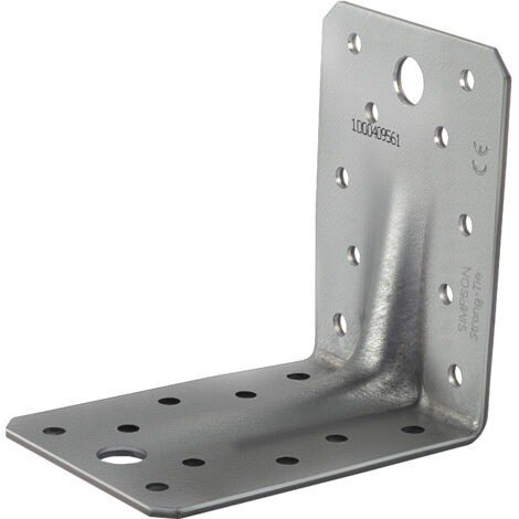 Simpson Strong Tie – Equerre de fixation renforcée 90x90mm – Épaisseur 2.5mm – Pour béton armé – Résistance accrue pour chantiers exigeants