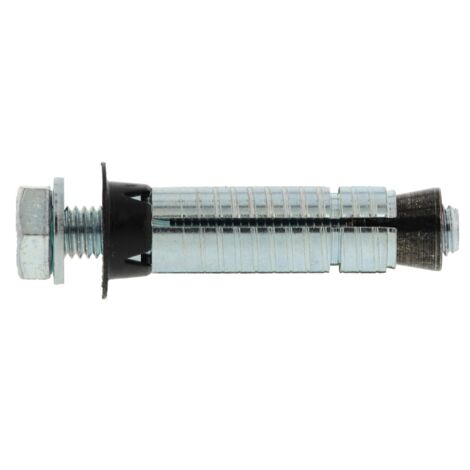Cheville métallique PRIMA à collerette avec vis et rondelle prémontées zinguées - M8 x 55 mm - boîte de 25 - SPIT