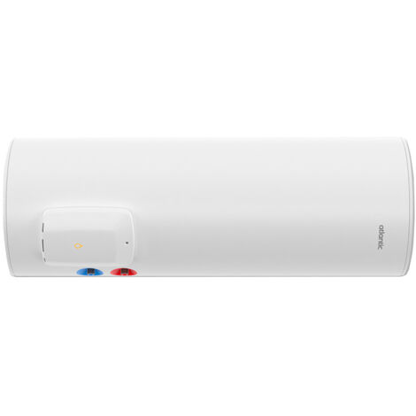 Atlantic – Chauffe-eau à accumulation 200L horizontal mural – Résistance stéatite protégée – Classe énergétique C – Thermostat électronique – 155413 (1/7)