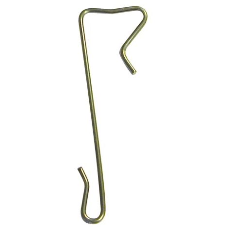 Dimos – Crochets ardoise inox 17% 10 cm x 2,4 mm – Boîte de 700 – Pour ardoise 3 à 4,5 mm – SKU 760704