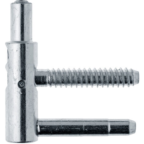 Fiche Exacta à 2 tiges diamètre 13mm – Réglable en trois dimensions – Finition zingué – Pour bois dur et teck – Poids max 80 kg – Otlav - CF495130H502