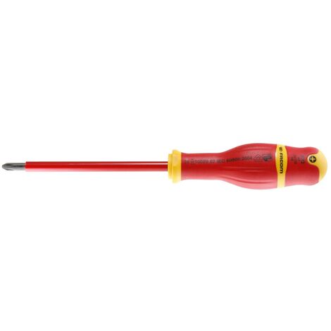 Tournevis Protwist isolé 1000V Phillips 4X200 pour vis cruciforme - Facom