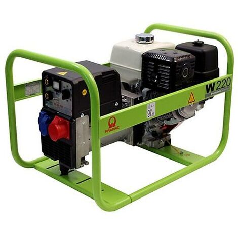Groupe de soudage W220TDC 6000W 400V PRAMAC LA220CHI000