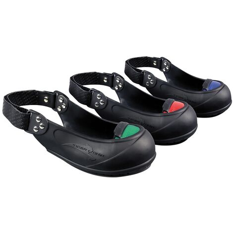 Lemaitre – Surchaussures de sécurité avec embout aluminium – Semelle antidérapante – Taille S (34-38) – Protection pour visites industrielles - NOIR 34-38