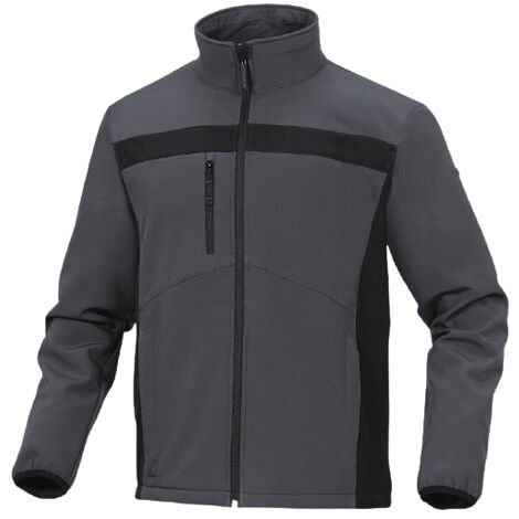 Veste sofshell gris noir TS DELTA PLUS LULE2GRPT