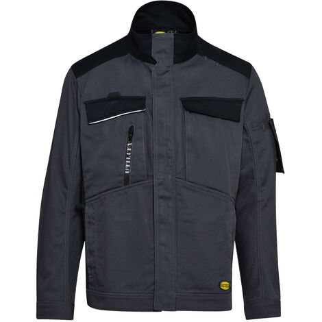 Veste de travail WORKWEAR EASYWORK noir charbon/noir T2XL - DIADORA SPA - 702.173561