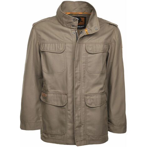 Veste de travail multipoches M65 noisette T2XL - TSD BOSSEUR - 11276-005