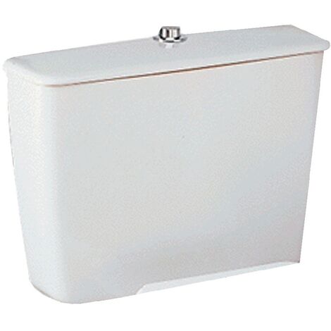 Porcher – Réservoir de chasse d'eau silencieux 7,5 L – Alimentation par le dessous – Forme rectangulaire – SKU P945101