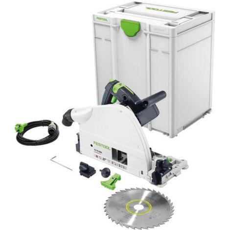 Festool – Scie plongeante 210mm 1600W pour coupes jusqu'à 75mm – Moteur puissant pour bois dur – Systainer – 576110