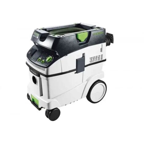 Festool – Aspirateur professionnel eau et poussières 1200W – Dépression 24000 Pa – Cuve 36L pour chantiers humides – Système AUTOCLEAN - CTL 36 E AC