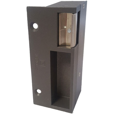 Gâche en applique à rupture droite 120mm 12VDC+ varis - HERACLES - PCA-10171D