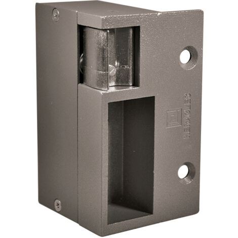 Gâche 2 temps en applique gauche 90mm 12/24V -AC/DC + varistance - HERACLES - 1035I