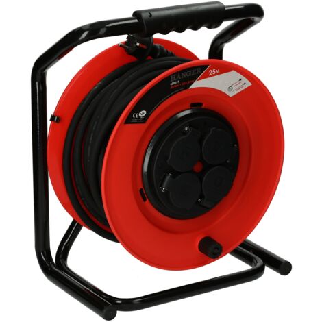 Enrouleur électrique 25m H07RN-F 3G 2,5mm2 - HANGER - 600017 (1/3)