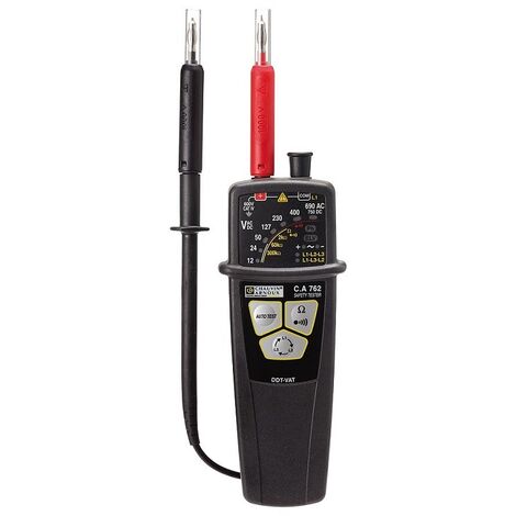 Testeur tension AC DC CA762 avec LED CHAUVIN ARNOUX P01191762Z