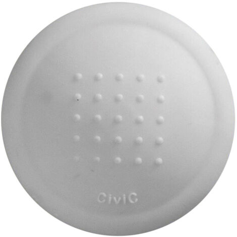 Butoir de béquille adhésif Elior blanc diamètre 60mm hauteur 15mm CIVIC INDUSTRIE 19602890 (1/2)