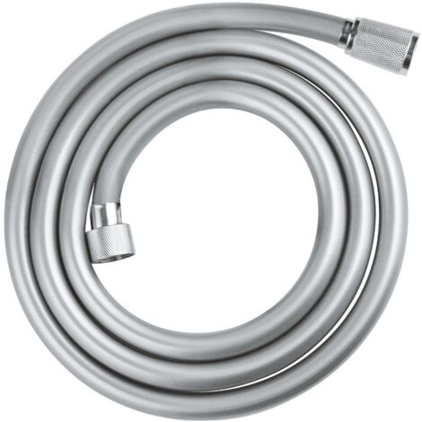 Grohe – Flexible de douche 1750mm G 1/2' – Résistant à 5 bars et 70 °C – Surface lisse pour nettoyage facile – 28154002