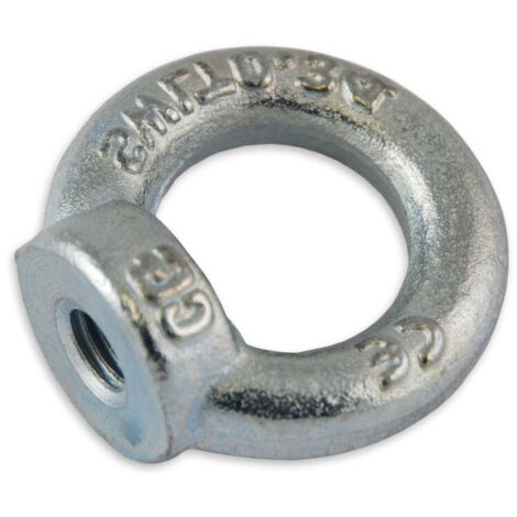 Anneau de levage femelle en acier zingué C15 M20 1200kg - CHAPUIS - 901/20Z