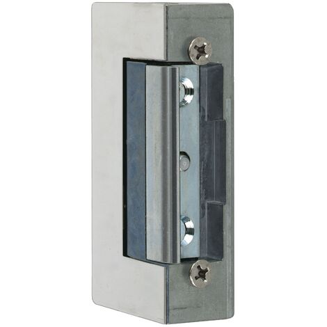 Gâche électrique série 27 réversible 6-12V 3500N – Contact stationnaire pour sécurité – Dimensions 75x20,5x28mm – SPE74 – Effeff (1/2)