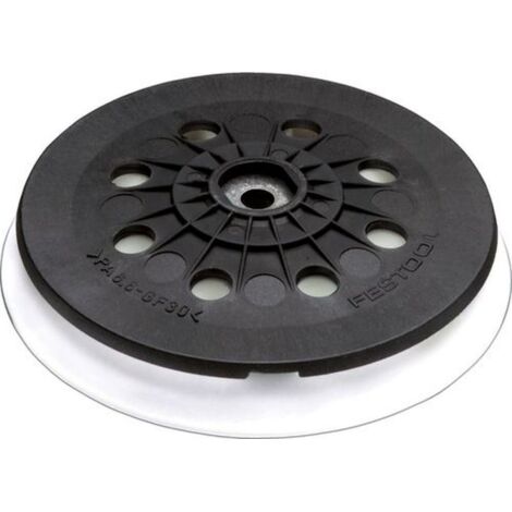 Festool – Plateau de ponçage souple 125mm M8 – Jetstream pour extraction poussière – Pour surfaces planes et courbes – 1 pièce