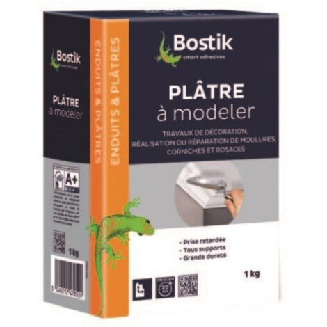 Artisanat Sachet de 1 kg de plâtre de moulage Artisanat Sachet de 1 kg de plâtre de moulage