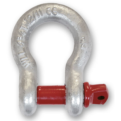 Manille lyre acier galvanisé charge maximale 4,75T - CHAPUIS - KLB205