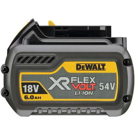 Batterie 18 54V FLEXVOLT 6 2Ah en boîte en carton DEWALT DCB546 XJ