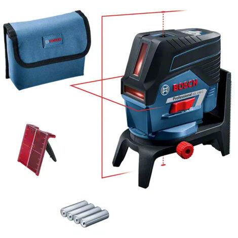Bosch Professional – Niveau laser combiné 50 m – Diode rouge 635-650 nm – Précision ± 0,3 mm/m – Bluetooth pour contrôle à distance – IP54 - 0601066G00