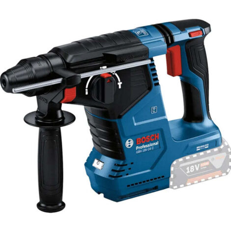 Perforateur SDS Plus 18V GBH 18V-24 C Professional (sans batterie ni chargeur) + coffret L-Boxx - BOSCH - 0611923001