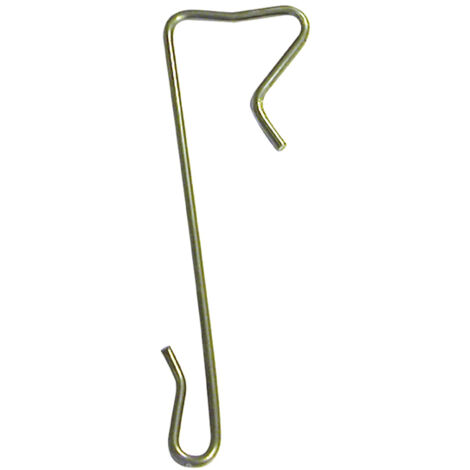 Dimos – Crochet en S pour ardoise – Acier inoxydable 17% chrome – Longueur 9 cm, Ø 2,7 mm – Boîte de 500 pièces