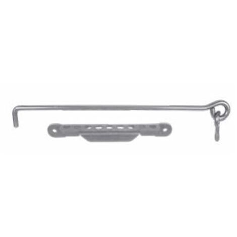 Crochet de diamètre 8mm à visser 500mm + crémaillère CTPH TORBEL 9243502 (1/2)