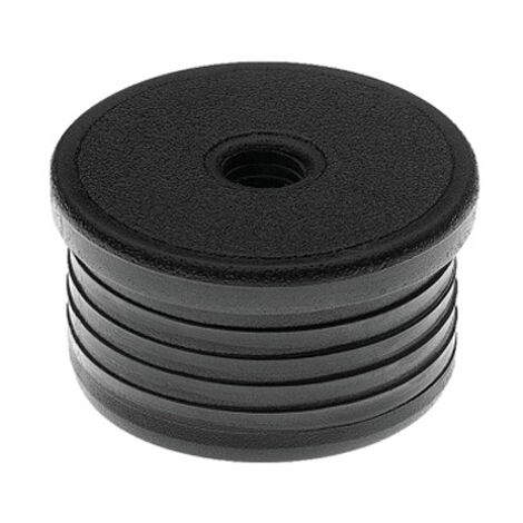 Embout douille ronde diamètre 40mm taraudée M10 FORTAPS 35 40 3 M10 (1/2)