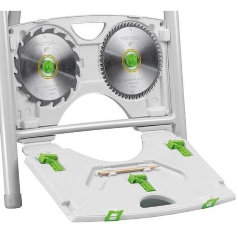 Festool – Coffre de rangement pour 4 lames de scie – Compatible scies CS 50 et CMS-GE – Protection et transport optimisés (1/5)
