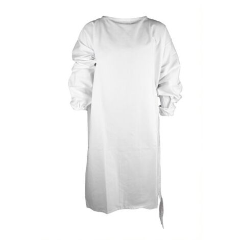 Blouse imperméable réutilisable blanc TU - OMNIA - BLOUSES IMP TU