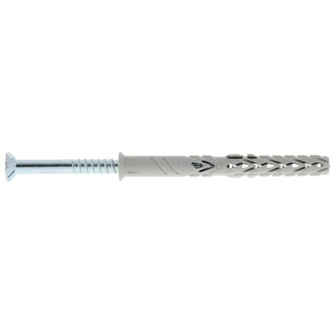 Cheville longue nylon universelle B-LONG XTREM tête fraisée 10x140/90F boîte de 50 - SPIT - 567960