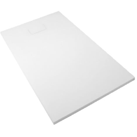 AKW – Receveur de douche à poser ONYX blanc 1700x800mm – Surface antidérapante PN24 – Conception extra-plate 26mm – Capacité 250kg