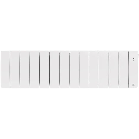 Radiateur chaleur douce BILBAO 4 1400W bas blanc brillant - THERMOR - 494837