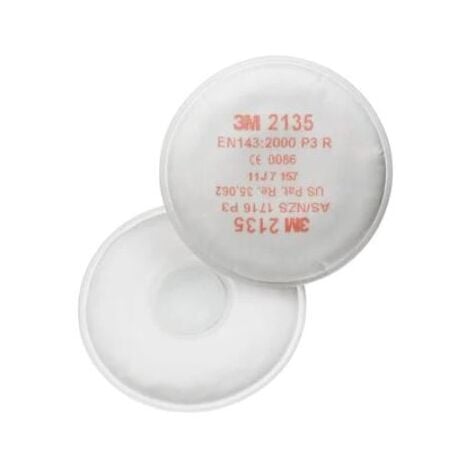 Paire de filtres antipoussières et combines P3R 2135 - 3M - 7100240628