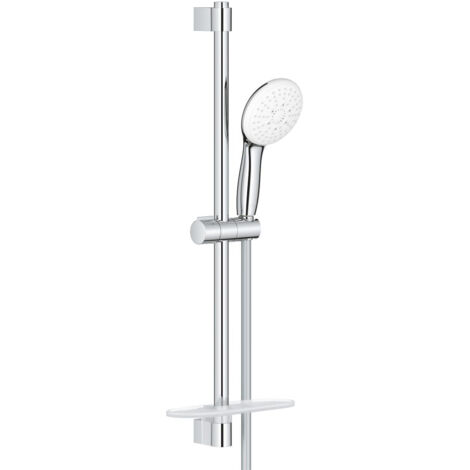 Ensemble douchette TEMPESTA à 3 jest 600mm + porte savon GROHE PROFESSIONAL 27600003