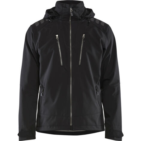 Veste Softshell stretch 2D noir T2XL Pack promo - BLÅKLÄDER - PACK474925139900XXL (1/2)