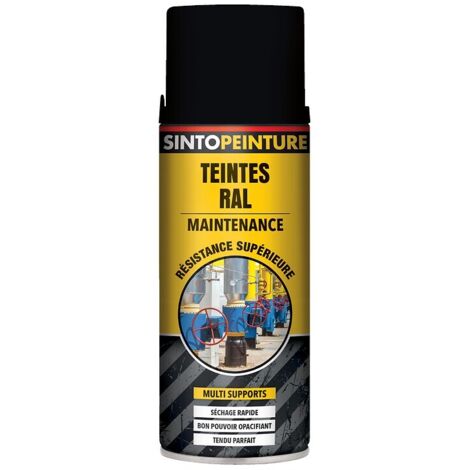 Aérosol gris foncé RAL7016 400ml peinture de maintenance - SINTO - 920340