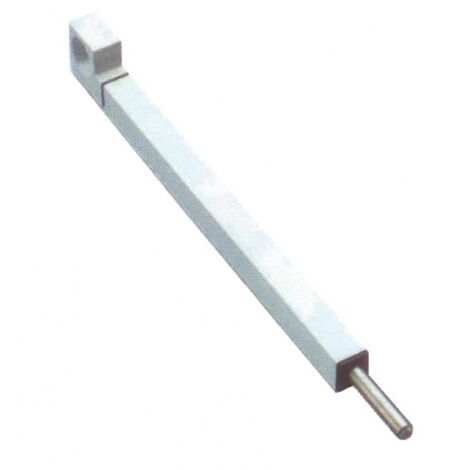 Verrou aluminium en applique ATLAS longueur 450mm gris-05 - FAPIM - 3724G5