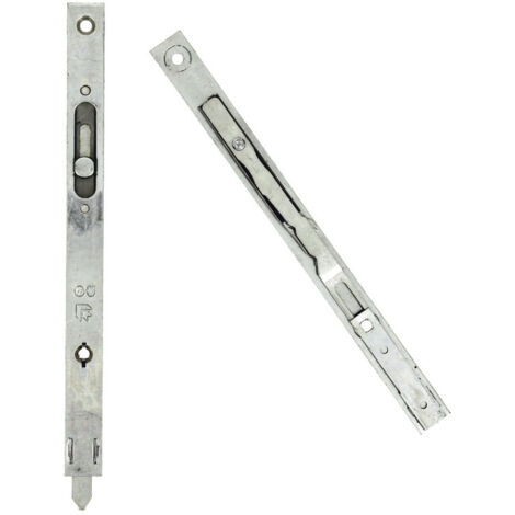 Ferco – Verrou à têtière bois 200mm – Acier pour fenêtres semi-fixes – Montage à entailler – Résistance contre effraction - B-01009-00-0-1