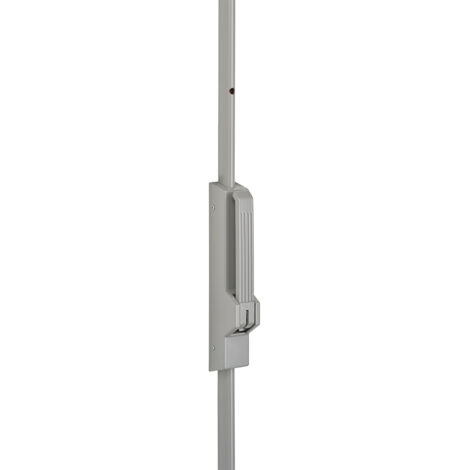 Crémone pompier 741 basculante sans tringle gris - VACHETTE - 12738000 (1/2)